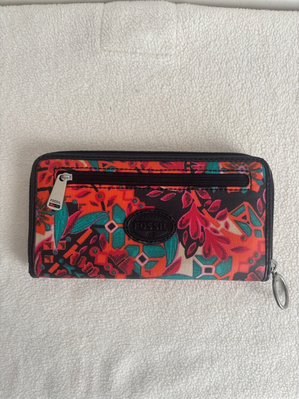 Fossil | VTG  Key-Per Zip Around Wallet / clutch